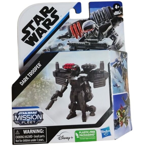 Star Wars Mission Fleet Dark Trooper & Stormtrooper Action Figures - NEW - Picture 3 of 6